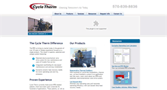 Desktop Screenshot of cycletherm.com
