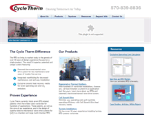 Tablet Screenshot of cycletherm.com